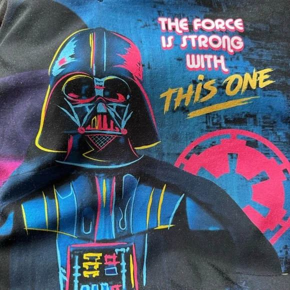 Star Wars Darth Vader Scrubs Scrub Medical Top Size 2XL - Picture 4 of 6